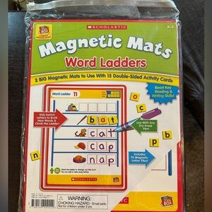 Scholastic Magnetic Mats Word Ladders K-3
